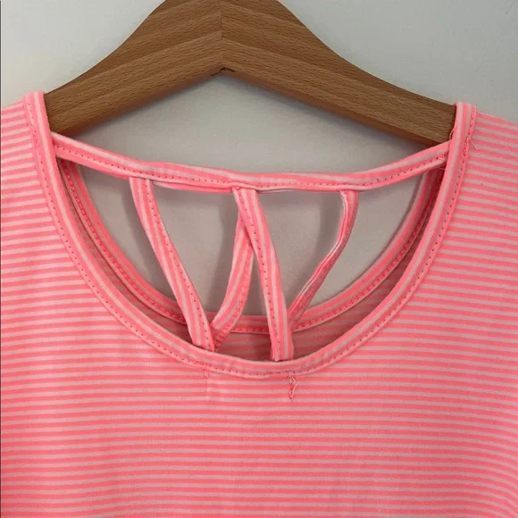 btween Pink Striped Tank Top with Sequin Unicorn - Picture 5 of 15